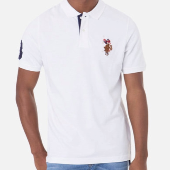 Polo Assn. Collared Button Shirt Sz S NWT - Picture 1 of 3